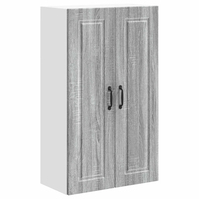 Vægskab PORTO Grå Sonoma 60 x 31 x 100 cm Konstrueret træ