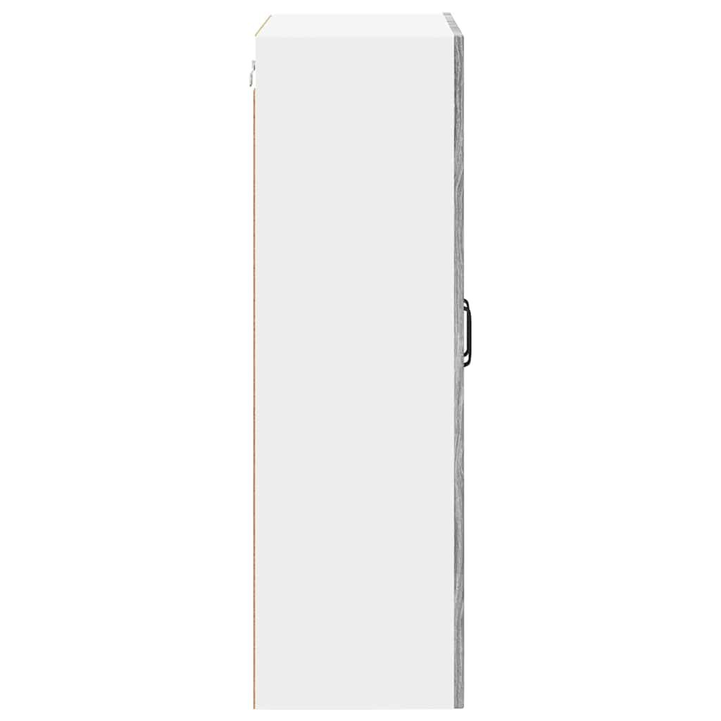 Vægskab til køkken Grå Sonoma 60 x 31 x 100 cm Konstrueret træ