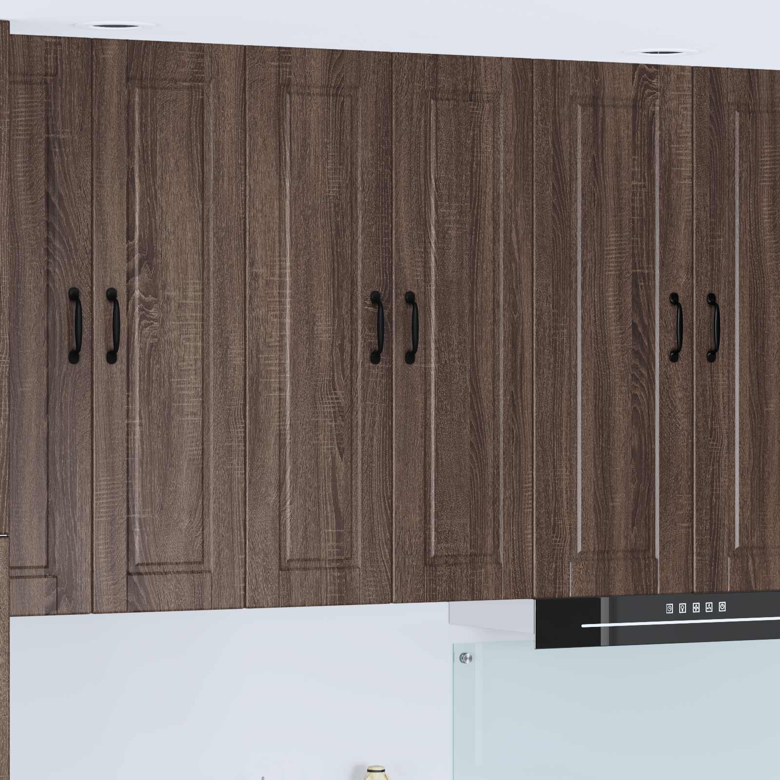 Vægskab PORTO Brun eg 60 x 31 x 100 cm Konstrueret træ
