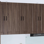 Vægskab PORTO Brun eg 60 x 31 x 100 cm Konstrueret træ