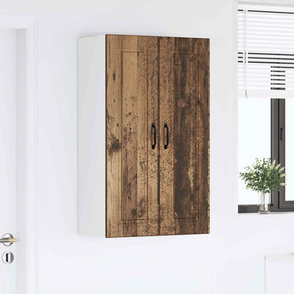 Vægskab PORTO Gammelt træ 60 x 31 x 100 cm Konstrueret træ
