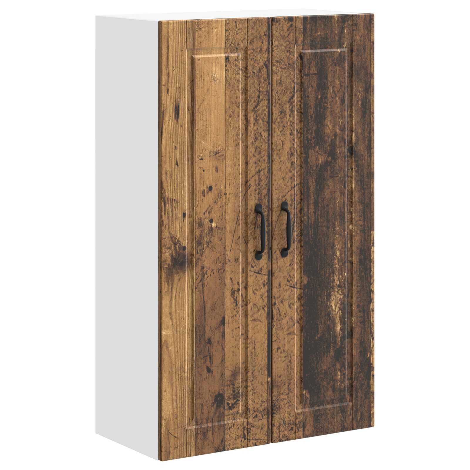 Vægskab PORTO Gammelt træ 60 x 31 x 100 cm Konstrueret træ