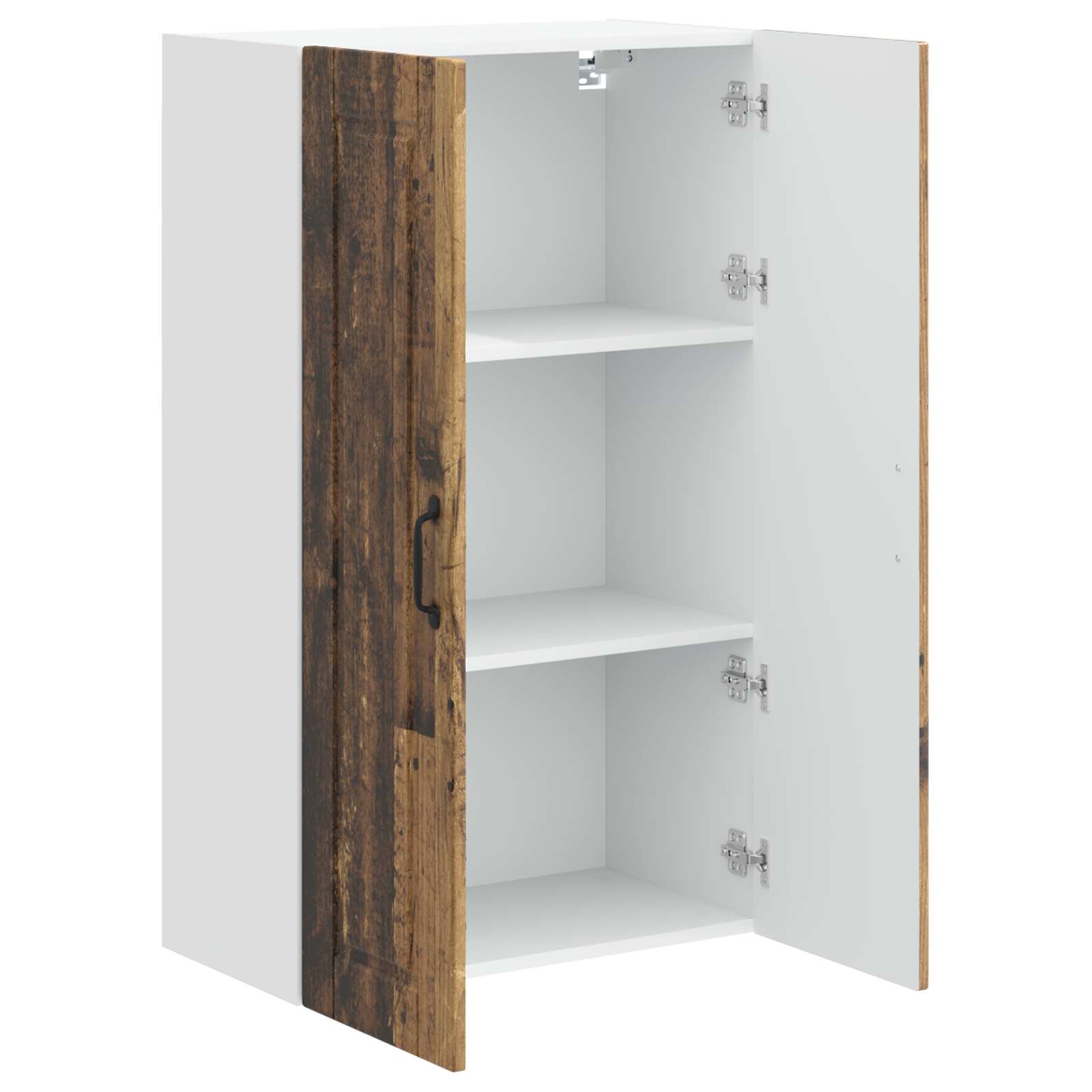 Vægskab PORTO Gammelt træ 60 x 31 x 100 cm Konstrueret træ