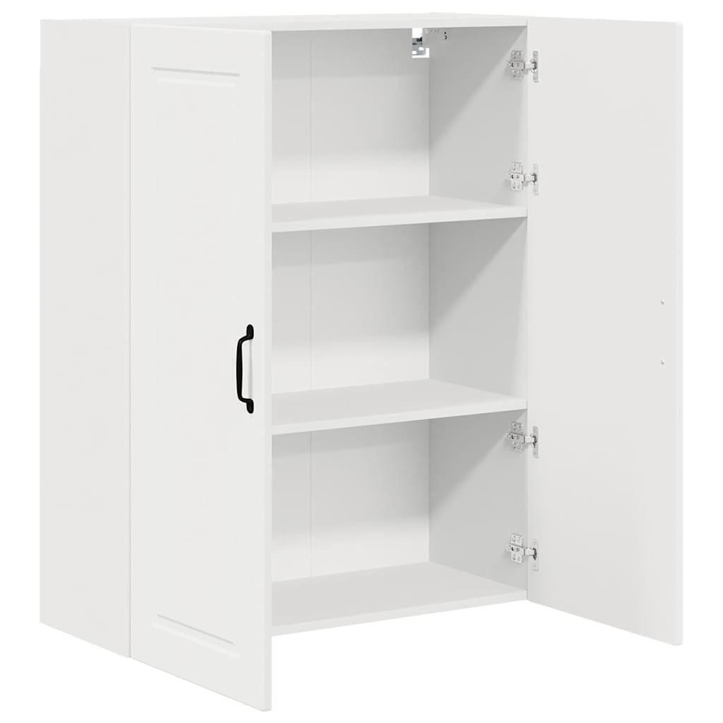 Vægskab til køkken Hvid 80 x 31 x 100 cm Konstrueret træ