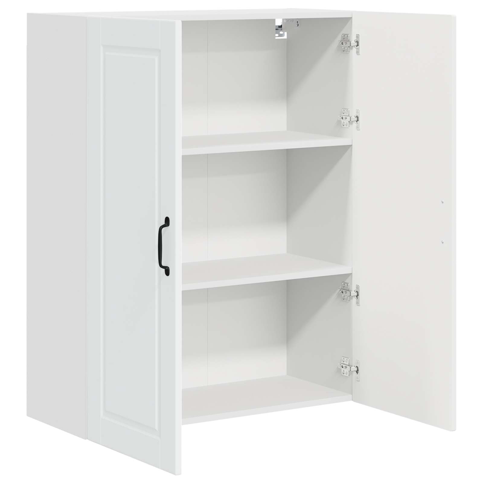 Køkkenskab med hylde Hvid 80 x 31 x 100 cm Konstrueret træ