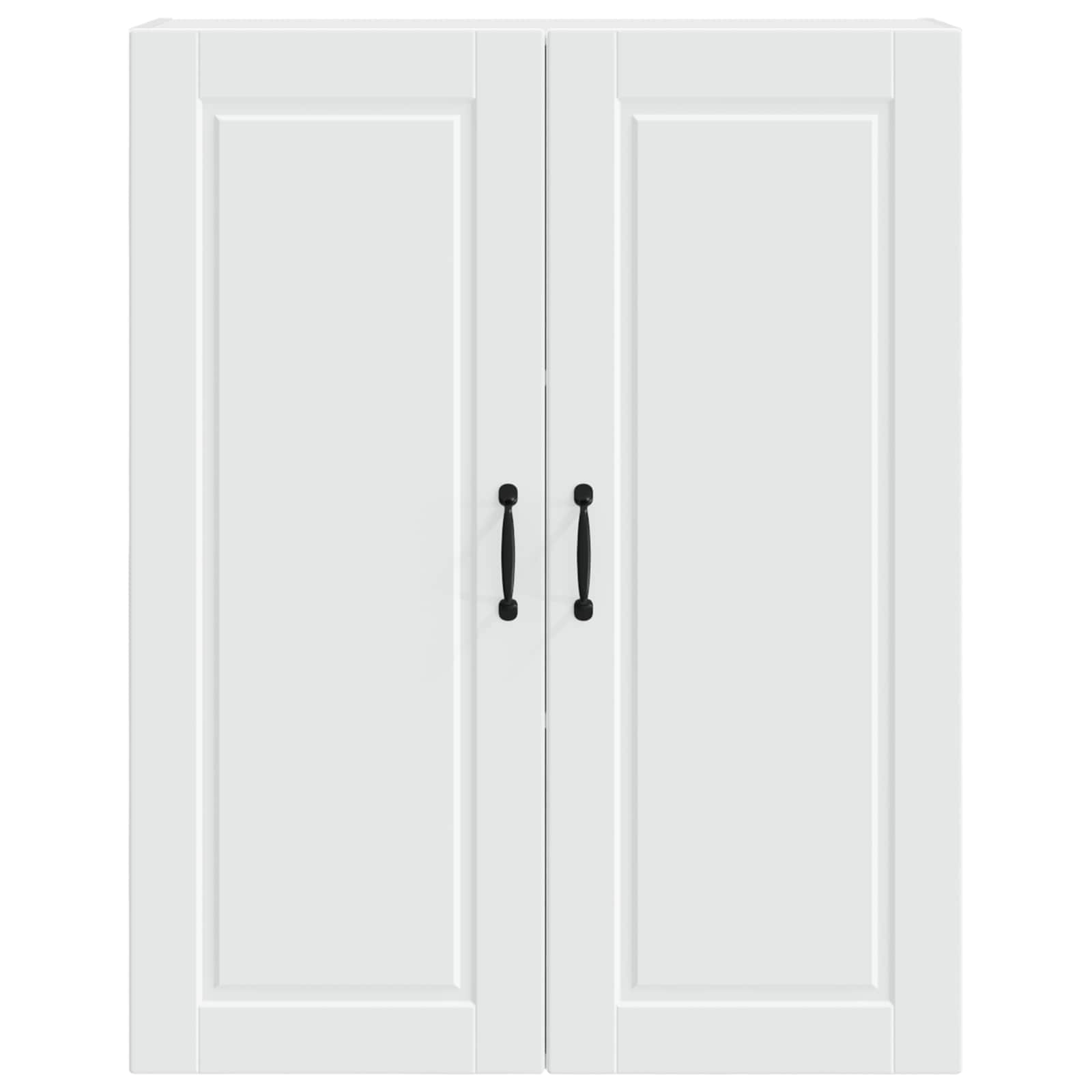 Køkkenskab med hylde Hvid 80 x 31 x 100 cm Konstrueret træ