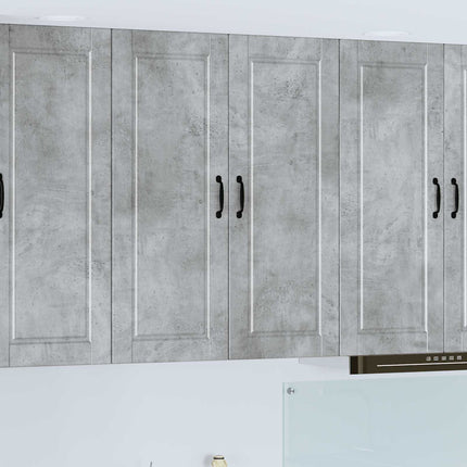 Vægskab PORTO Beton Grå 80 x 31 x 100 cm Konstrueret træ