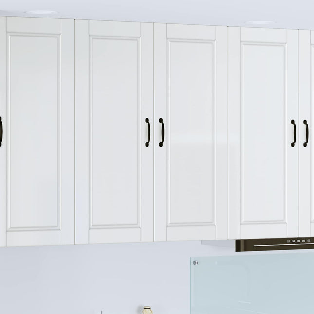 Vægskab PORTO Høj gloss hvid 80 x 31 x 100 cm Konstrueret træ