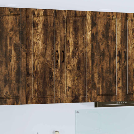 Vægskab PORTO Røget eg 80 x 31 x 100 cm Konstrueret træ