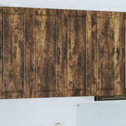 Køkkenskab med hylde Røget eg 80 x 31 x 100 cm Konstrueret træ