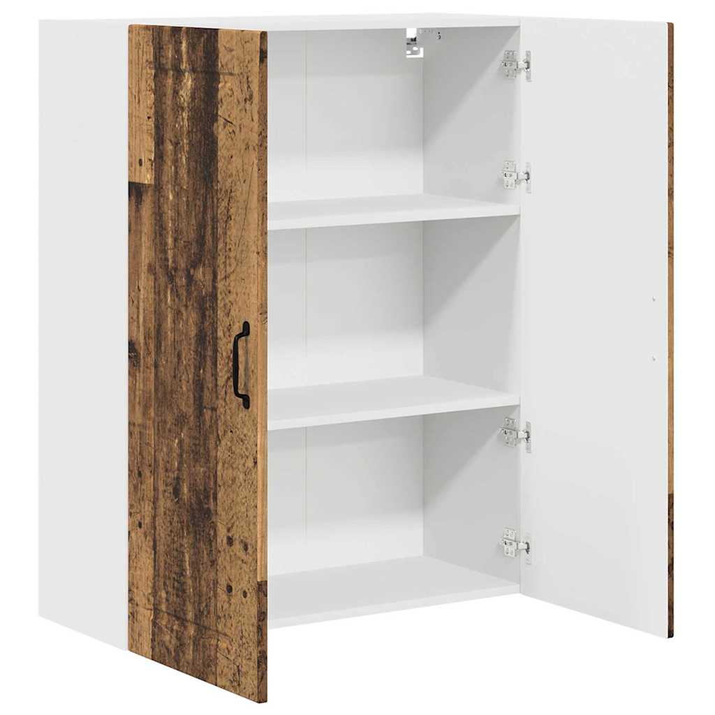 Vægskab til køkken Gammelt træ 80 x 31 x 100 cm Konstrueret træ