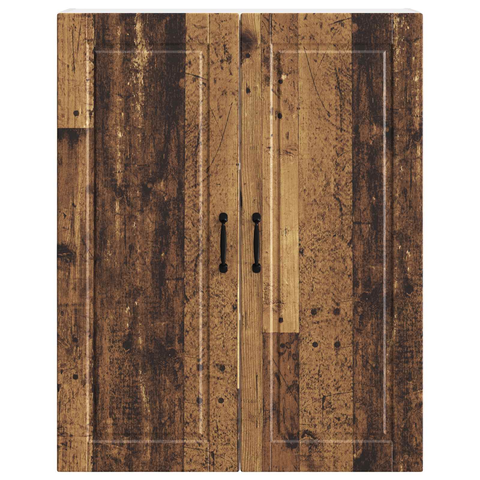 Vægskab PORTO Gammelt træ 80 x 31 x 100 cm Konstrueret træ