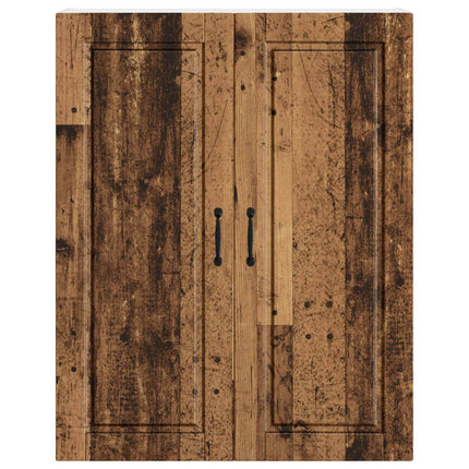 Vægskab PORTO Gammelt træ 80 x 31 x 100 cm Konstrueret træ