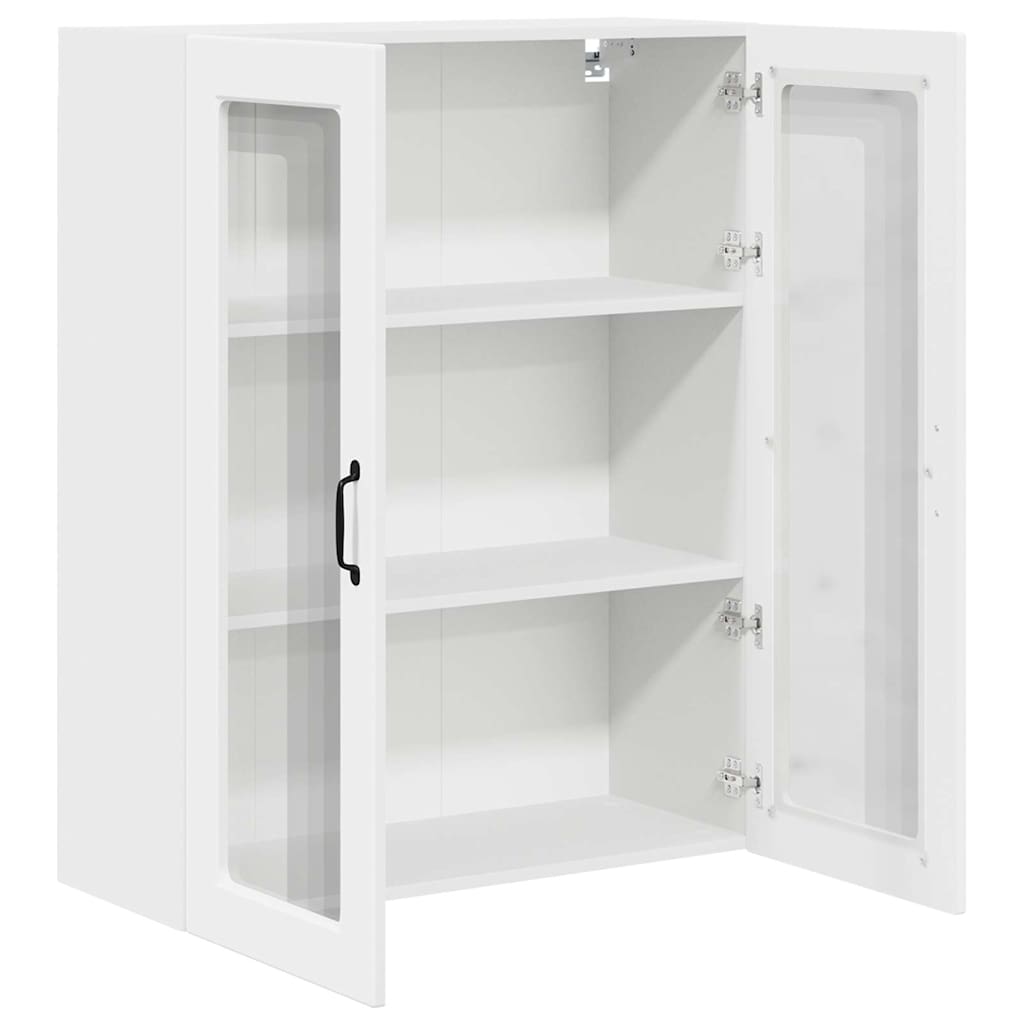 Vægskab til køkken Hvid 80 x 31 x 100 cm Konstrueret træ