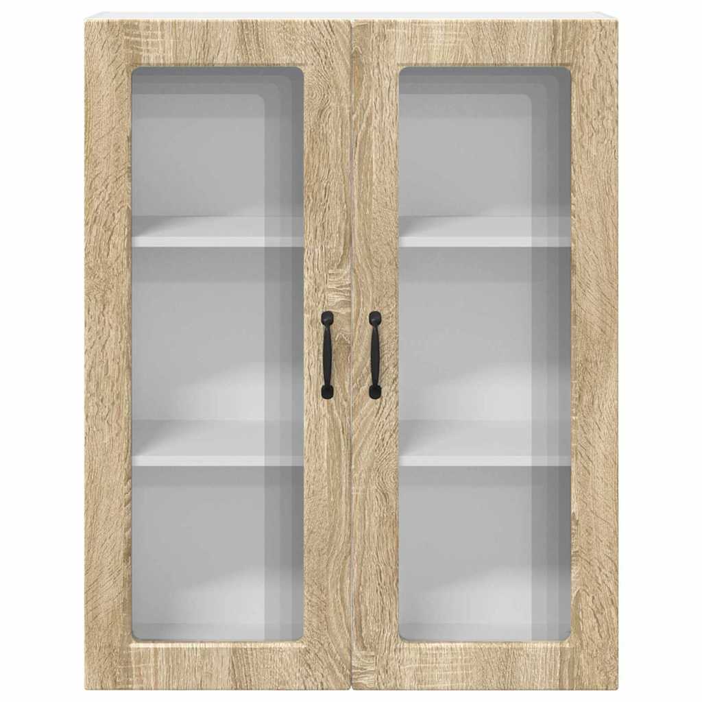 Vægskab til køkken Sonoma eg 80 x 31 x 100 cm Konstrueret træ