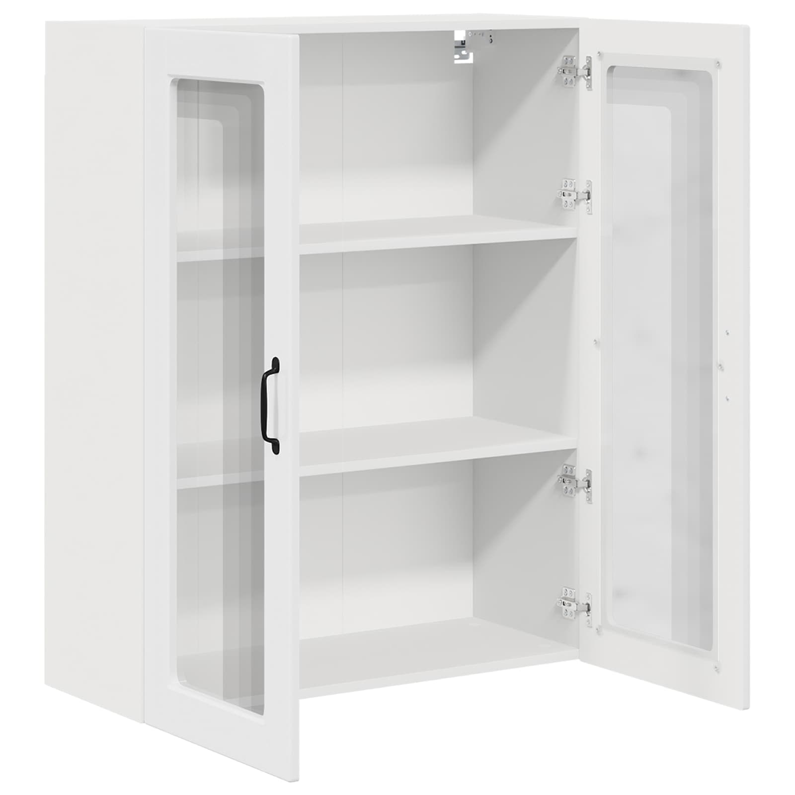 Væglågskab PORTO Høj gloss hvid 80 x 31 x 100 cm