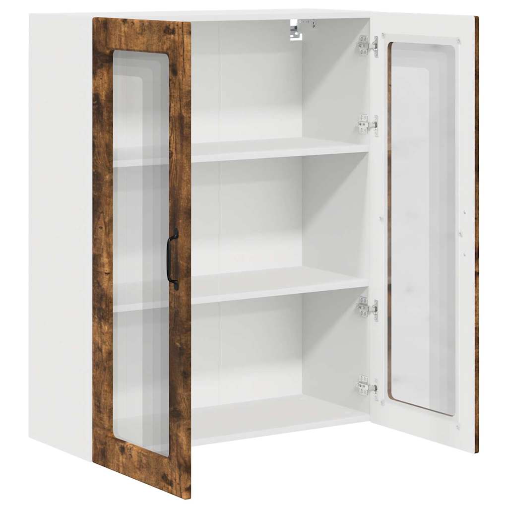 Vægskab til køkken Røget eg 80 x 31 x 100 cm Konstrueret træ