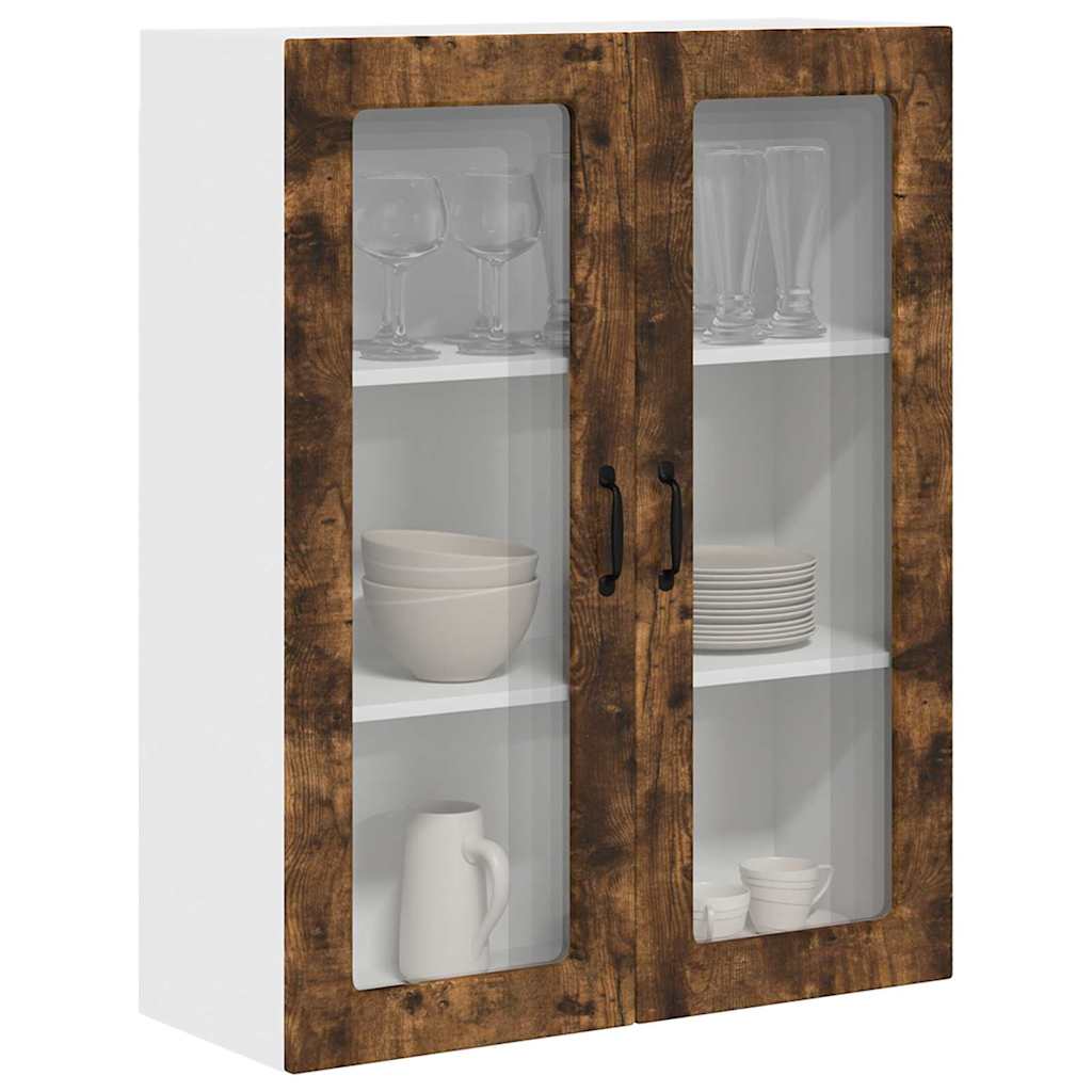 Vægskab til køkken Røget eg 80 x 31 x 100 cm Konstrueret træ