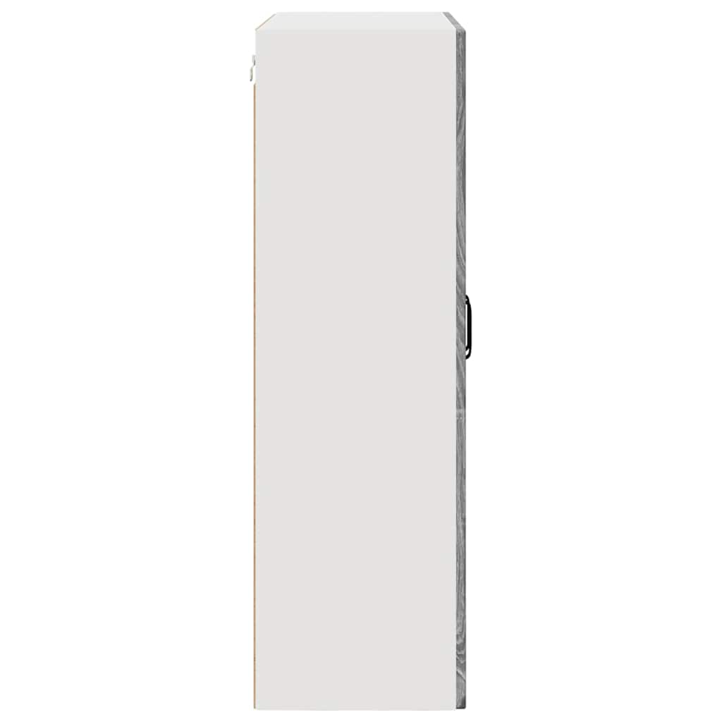 Vægskab til køkken Grå Sonoma 80 x 31 x 100 cm Konstrueret træ