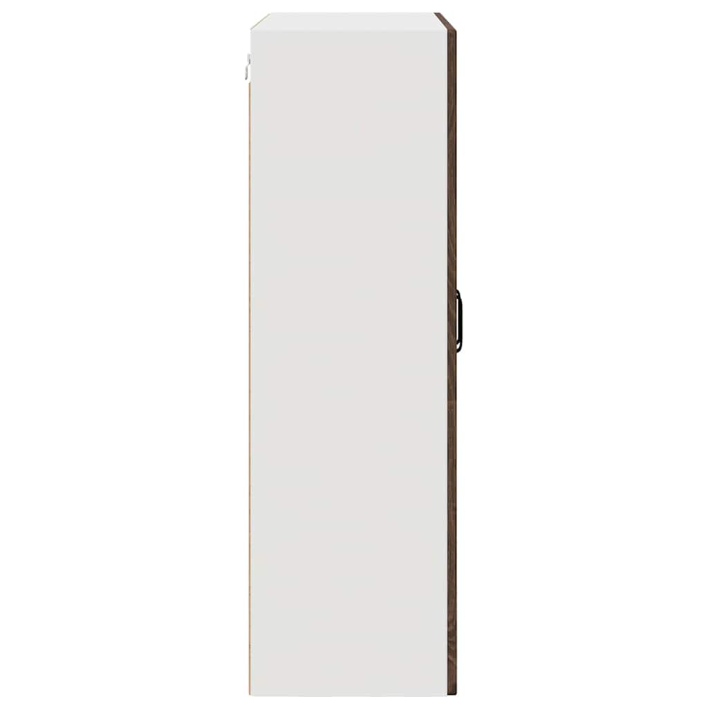 Vægskab til køkken Brun eg 80 x 31 x 100 cm Konstrueret træ