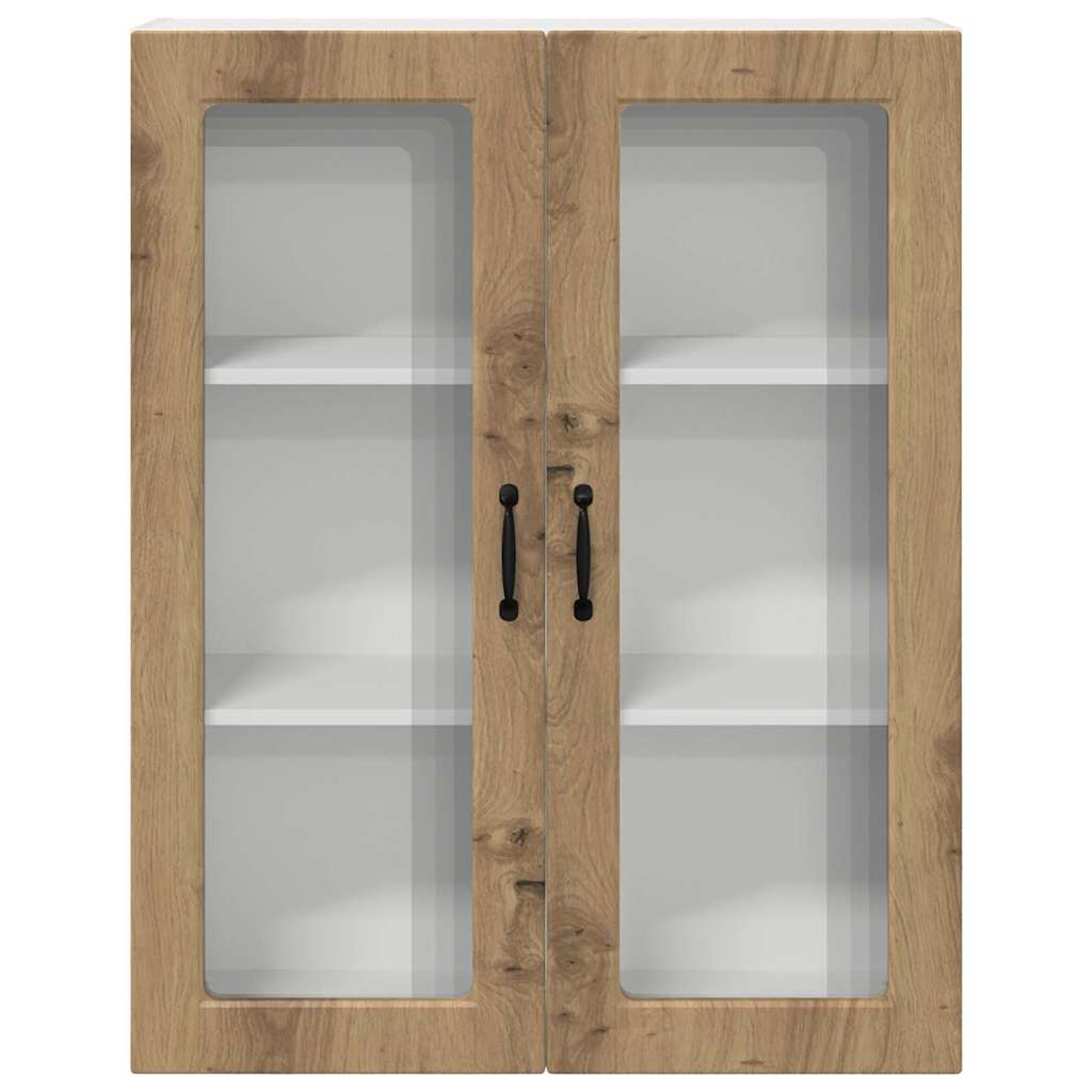 Vægskab til køkken med hylde Artisan Egetræ 80 x 31 x 100 cm