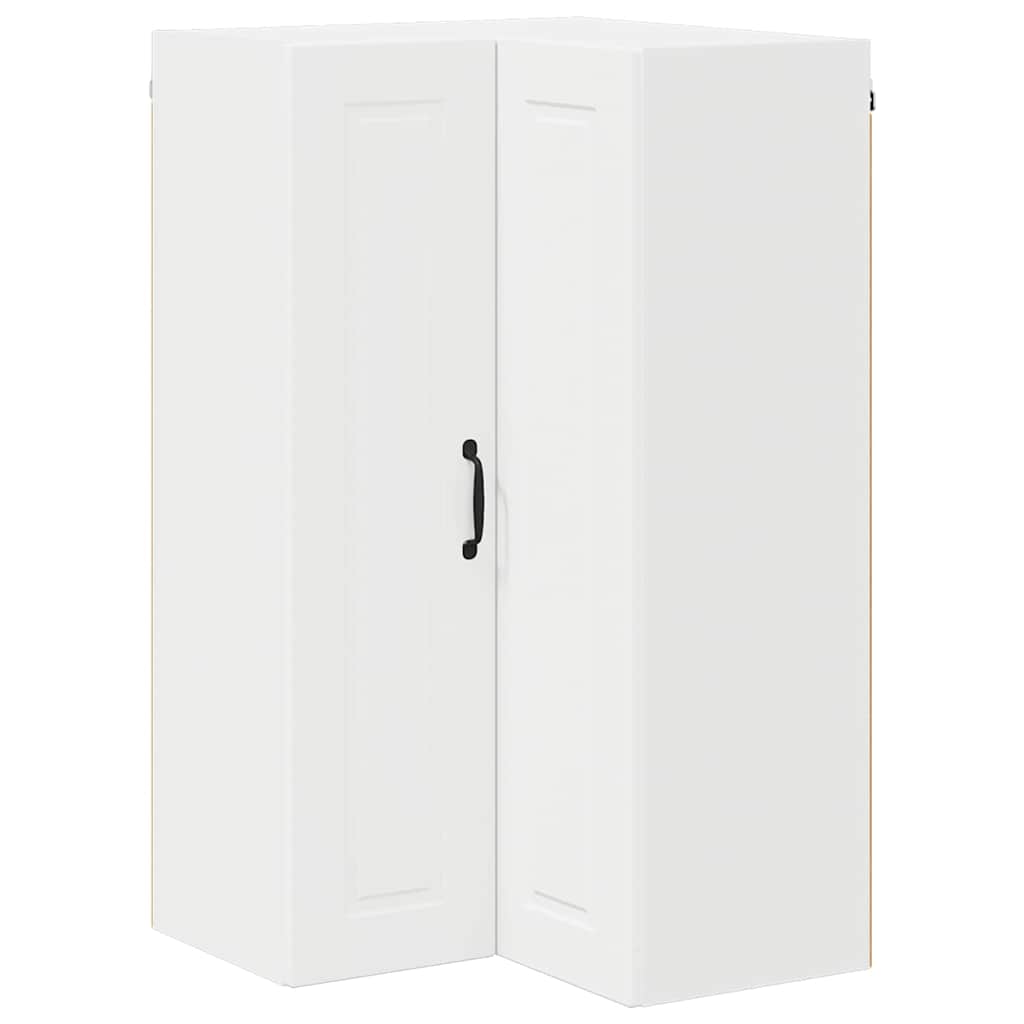 Vægskab til køkken Hvid 57 x 57 x 100 cm Konstrueret træ