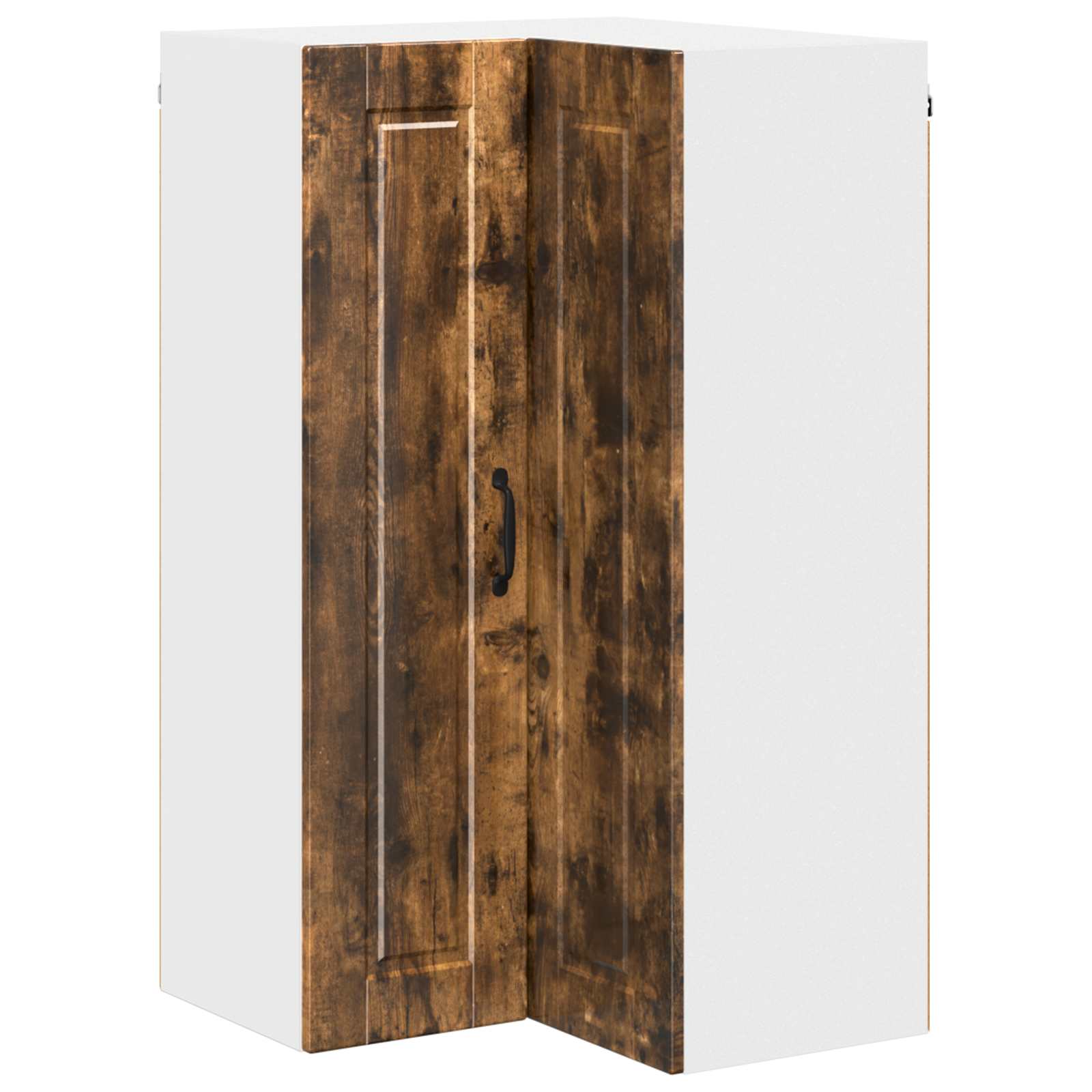 Køkkenskab med hylde Røget eg 57 x 57 x 100 cm Konstrueret træ