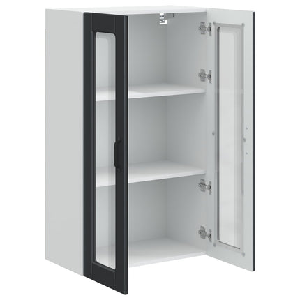 Væglågskab PORTO Sort 60 x 31 x 100 cm Konstrueret træ