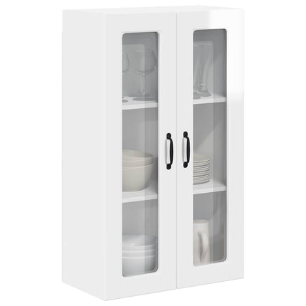 Væglågskab PORTO Høj gloss hvid 60 x 31 x 100 cm