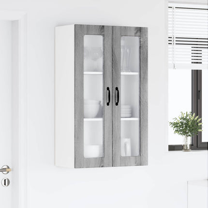 Væglågskab PORTO Grå Sonoma 60 x 31 x 100 cm Konstrueret træ