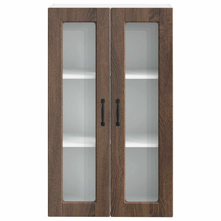 Væglågskab PORTO Brun eg 60 x 31 x 100 cm Konstrueret træ