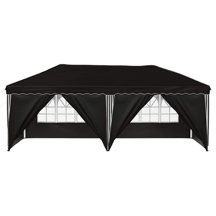 Pop-up Festtelt 575 x 288 x 245 cm Sort
