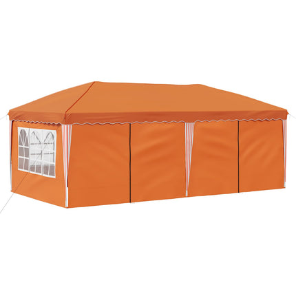 Pop-up Festtelt 575 x 288 x 245 cm Orange