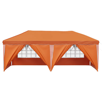 Pop-up Festtelt 575 x 288 x 245 cm Orange