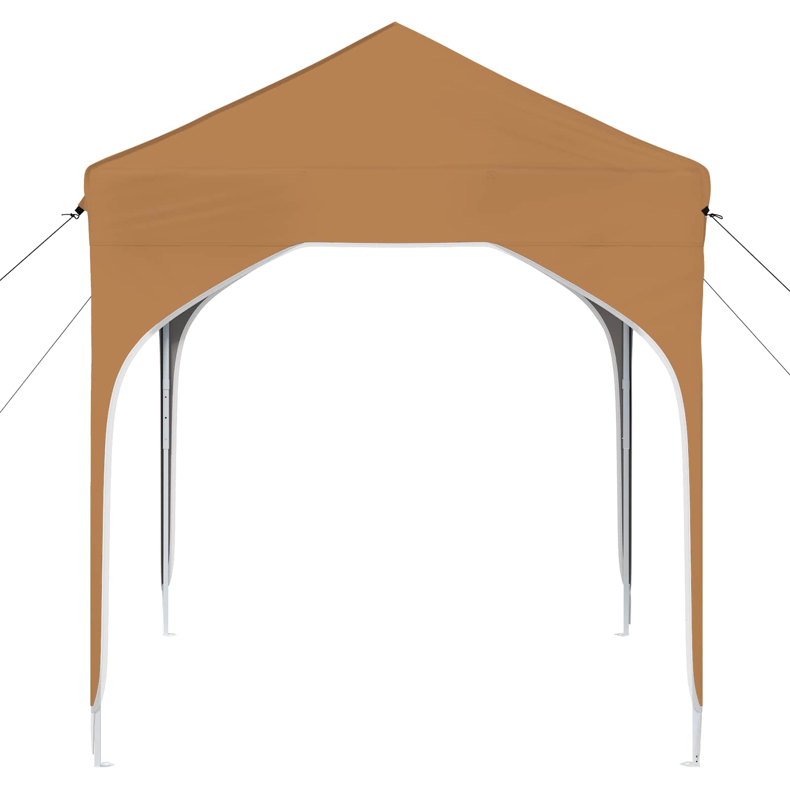 Pop-up Festtelt 194 x 194 x 245 cm Beige