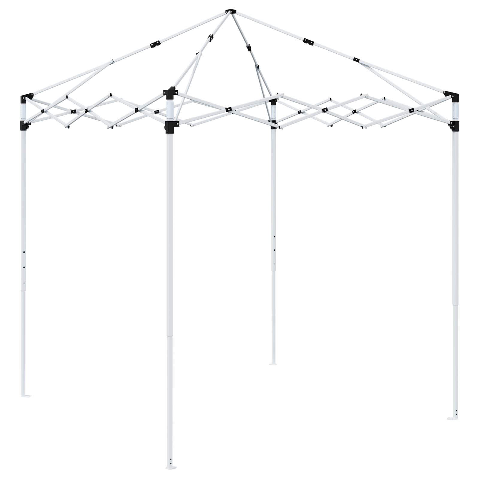 Pop-up Festtelt 192 x 192 x 245 cm Beige