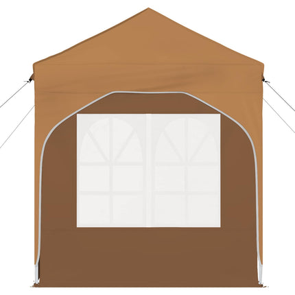 Pop-up Festtelt 192 x 192 x 245 cm Beige