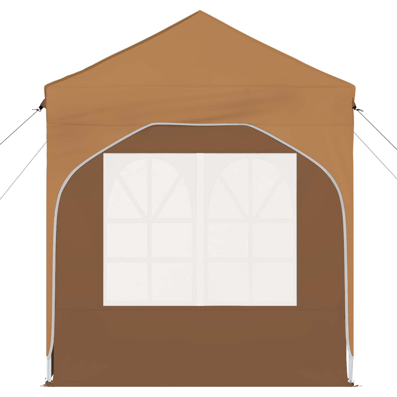 Pop-up Festtelt 192 x 192 x 245 cm Beige