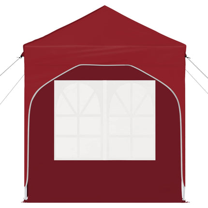 Pop-up Festtelt 192 x 192 x 245 cm Bordeaux
