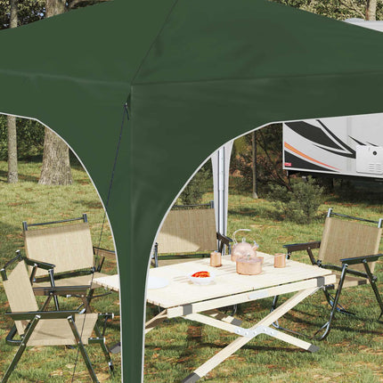Pop-up Festtelt 290 x 290 x 245 cm Grøn