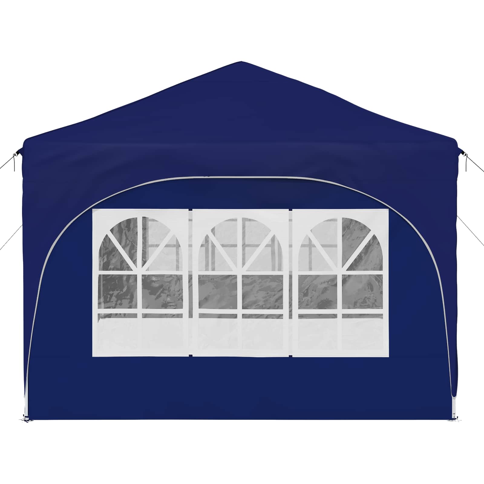 Pop-up Festtelt Blå 575 x 288 x 245 cm Oxford stof
