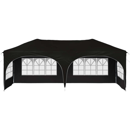 Pop-up Festtelt 575 x 288 x 245 cm Sort Oxford stof