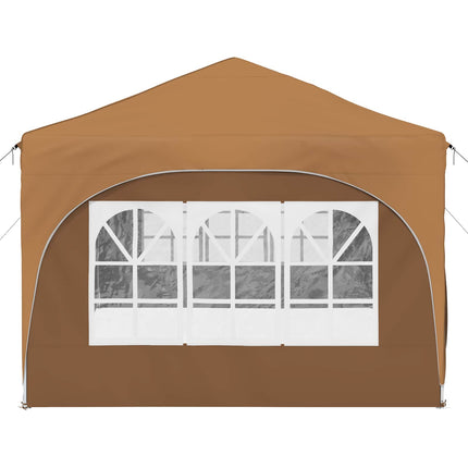 Pop-up Festtelt 575 x 288 x 245 cm Beige Oxford stof
