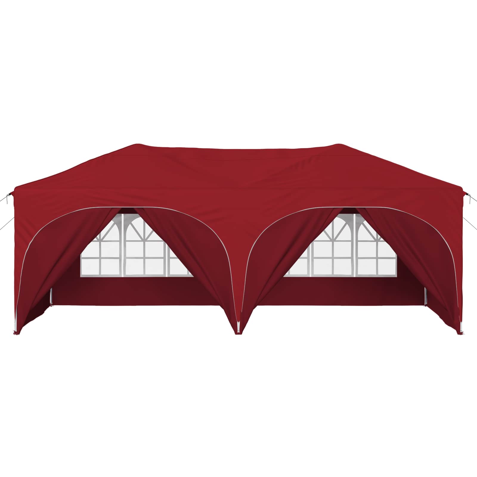 Pop-up Festtelt 575 x 288 x 245 cm Bordeaux Oxford stof