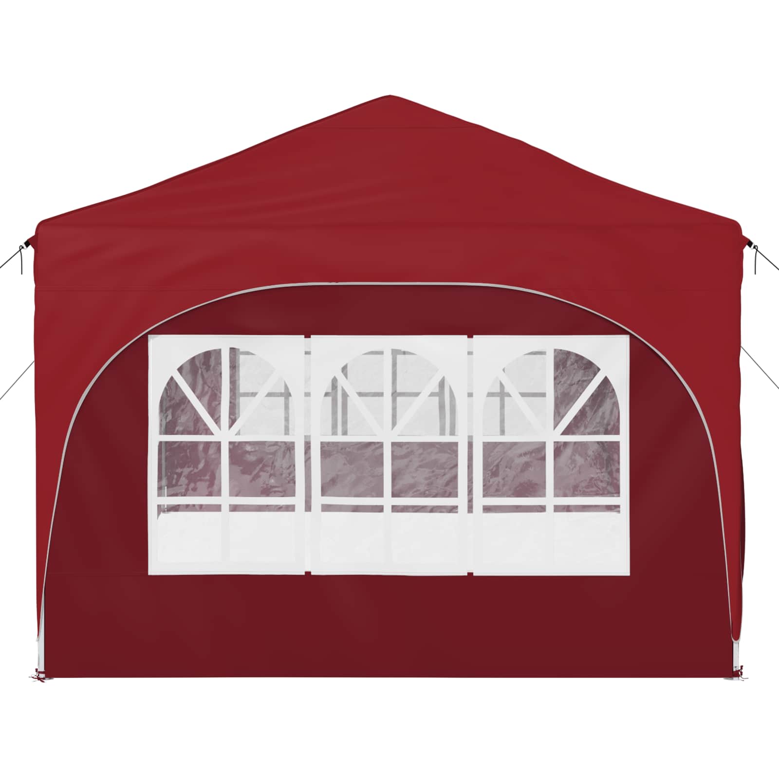 Pop-up Festtelt 575 x 288 x 245 cm Bordeaux Oxford stof