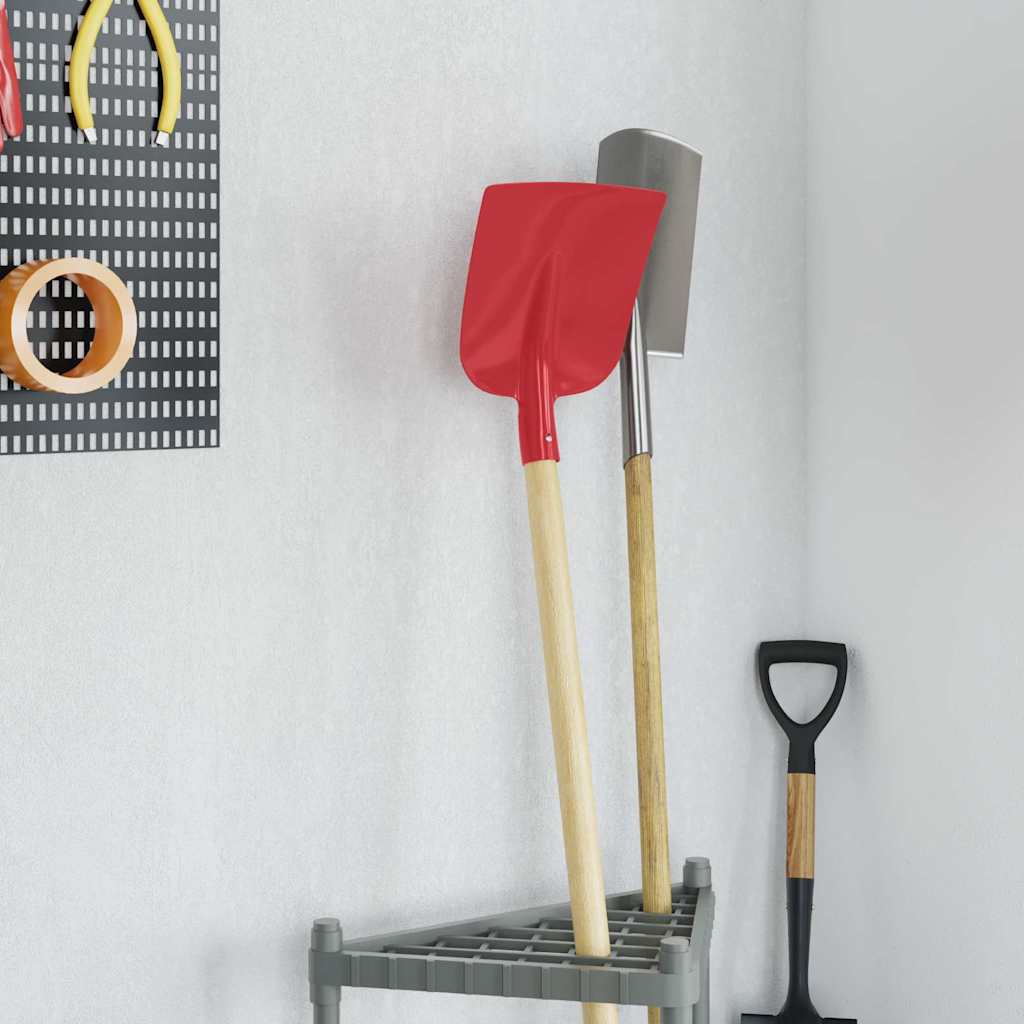 Skovlhoved 4 pcs Rød 32 x 24,5 cm Pulverlakeret stål