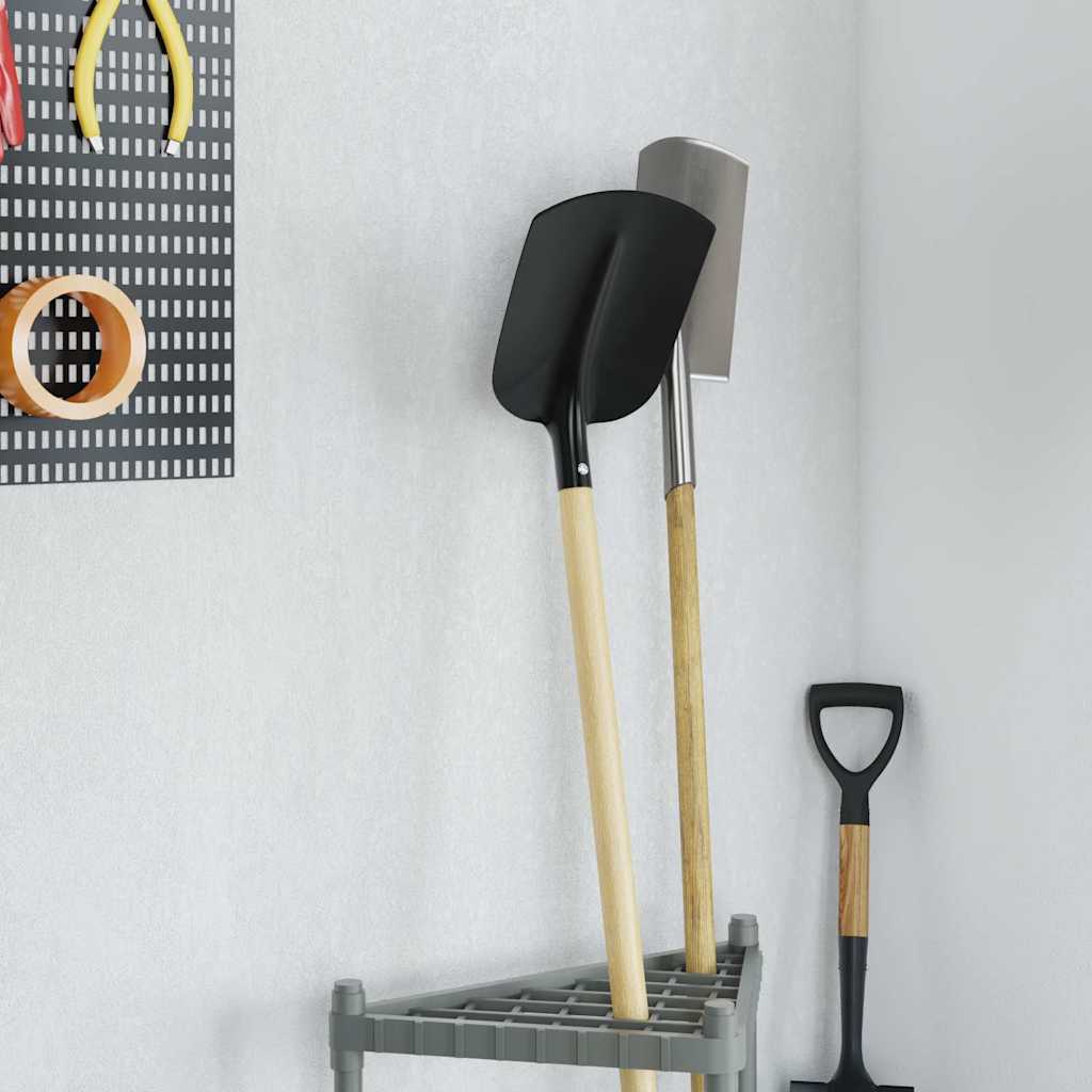 Skovlhoved 4 pcs Sort 34,5 x 24 cm Pulverlakeret stål