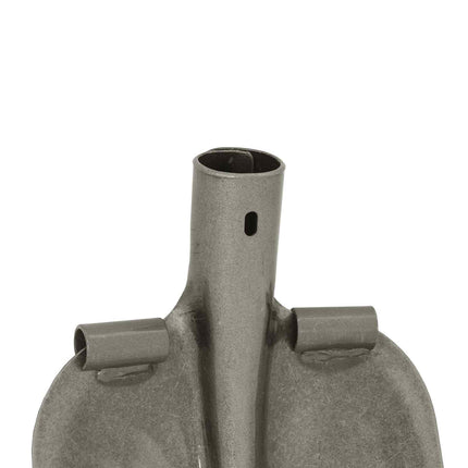 Skovlhoved Sølv 33 x 21 cm Pulverlakeret stål
