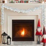 Jule Kugle Guirlande Hvid 186 cm Polystyren