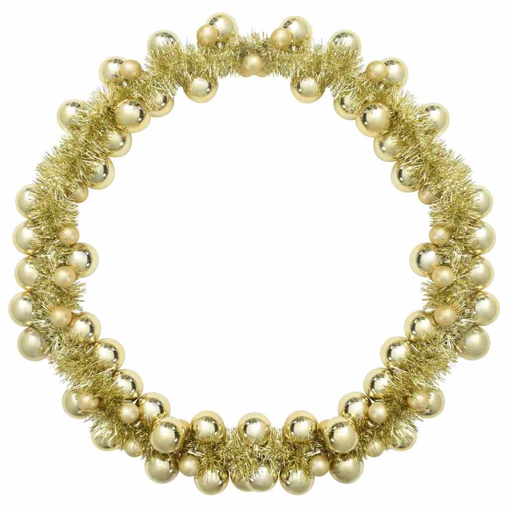 Jule Kugle Guirlande Guld 186 cm Polystyren